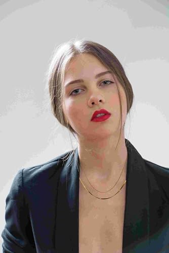 Choker Necklaces for Woman, Gold Choker Necklaces for Woman, Titanium Steel Snake Necklace, Minimalist Jewelry for Women, gifts for women & gifts for men2