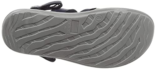 Image of Walkaroo Men Blue Grey Outdoor Sandals-7 UK (W5767)