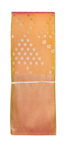 Image of Sree Kumaran Women's Handloom Kanchipuram Silk Saree With Blouse