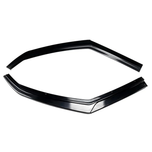 Spoiler séparateur de lèvre de pare-chocs avant noir brillant pour Polo 6R 6C 2009-2017