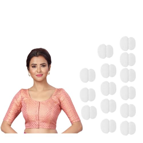 Image of Studio Shringaar Women's Zari Brocade Stitched Elbow Length Sleeves Saree Blouse