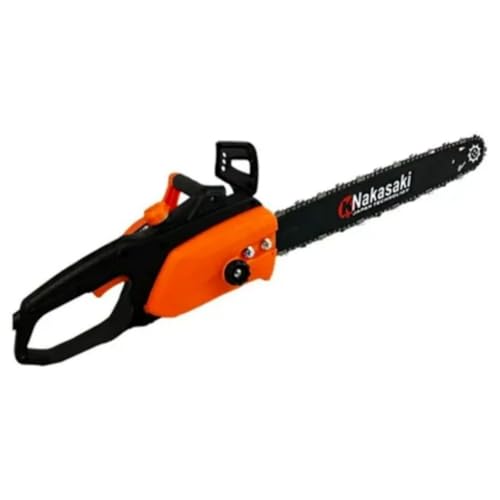 Nakasaki Motosserra Elétrica, Laranja e Preto, Lâmina de Corte Profissional (220V - 2000W 48CM)