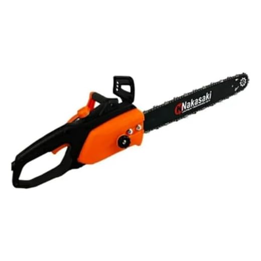 Nakasaki Motosserra Elétrica, Laranja e Preto, Lâmina de Corte Profissional (220V - 2000W 48CM)