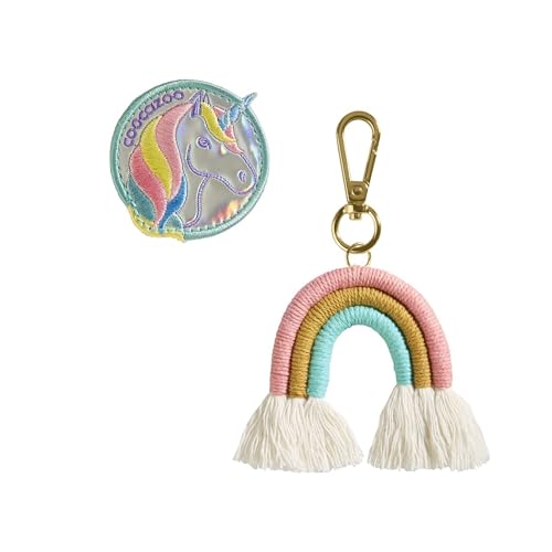 coocazoo Colour UP-Set, Unicorn, bunt, Anhänger & Klett-Patch für die...