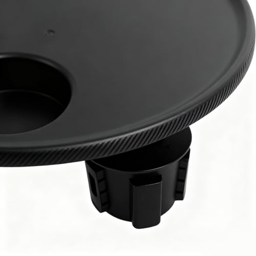 Table rotative de voiture pour repas confortables sur la route avec support boisson - 7