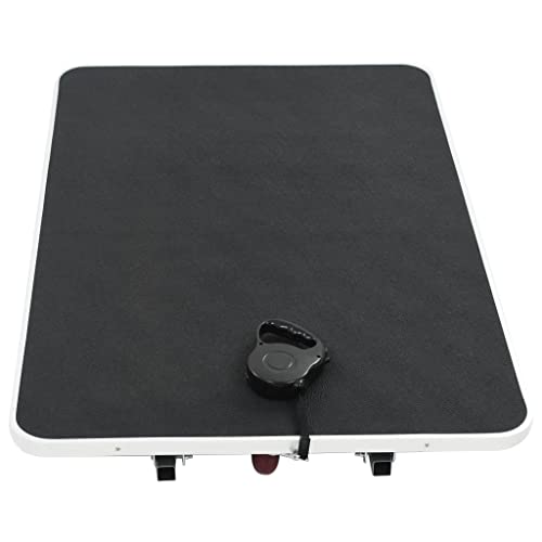 Mesa de peluquería canina con ruedas Mangloder para cachorros 4