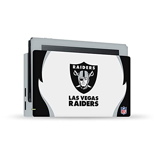 Skin Las Vegas Raiders Nintendo Switch autocollant vinyle NFL dock