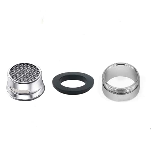 Xukekoy BATHROOM SINK AERATORS 6 Pack Faucet Aerator 2.2 Gpm Bathroom Sink Aerator Regular Standard Replacement Parts With Brass Shell 15/16-Inch Male Threads Aerator Faucet Filter With Gasket For Kitchen Bathroom thumb #1