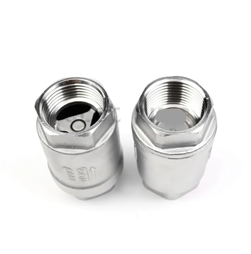 Clapet anti-retour inox SS304 de haute précision à levage vertical 1/2" BSPT