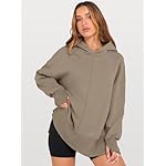 ANRABESS Womens Oversized Hoodies Long Sleeve Fleece Side Slit Hooded Sweatshirts Pullover 2026 Fall Outfits Y2K Clothes - Image 2