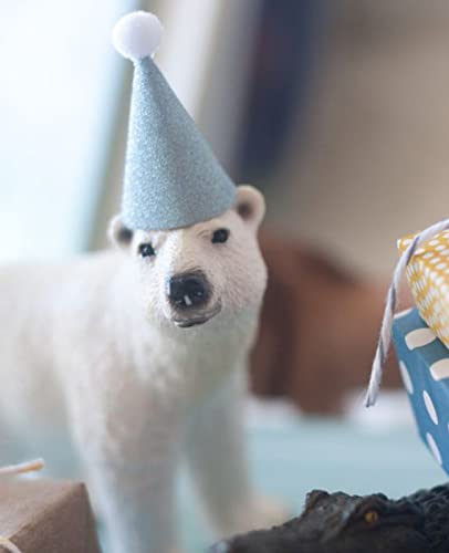 Higherbros Polar Bear Toys Polar Animals Figurines Set Sea Animal Action Figures, Great For Kids Bath Toys, Beach Toys, Cake Topper And Party Favors, Gifts, Prizes, Rewards (2Pcs) #TOP2