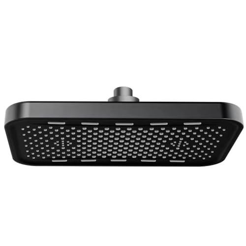 Pommeau de douche effet pluie 35,6 cm chromé orientable à 360°
