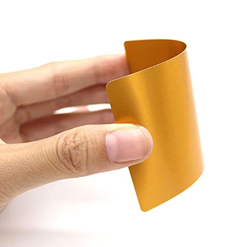 50 Pack Metal Business Cards Blanks Aluminum Sheet 0.2Mm Blank Engraving Metal Tags Materials For Cnc Engraver Laser Engraving Diy Gift Cards (Brilliant Black) #TOP2