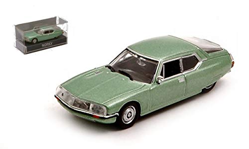 Peso/Weight: 0.3 Norev Model Compatibile con Citroen SM 1972 Silver Green Metallic 1:87 NV158512