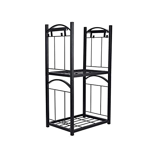 Portalegna da ardere in ferro staccabile con 2 strati per interni ed esterni per caminetto