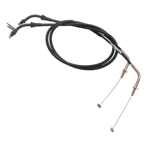 Câbles d'accélérateur fil d'acier noir pour accessoires de moto VN900 LT