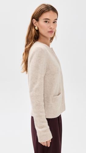 Vince Women's Shrunken Boiled Cashmere Jacket4