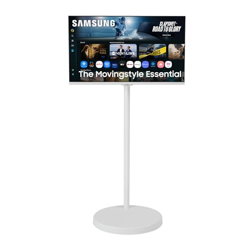 Samsung The Movingstyle Essential 32' 4K UHD Smart Monitor with Adjustable Rolling Stand, Smart TV...