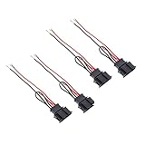 Audioproject A203-20 - 4 Stück Auto Lautsprecheradapter Set kompatibel mit VW Golf 4 5 6 7 Polo Skoda Fabia Octavia Roomster Seat Ibiza Toledo Leon auf DIN Stecker