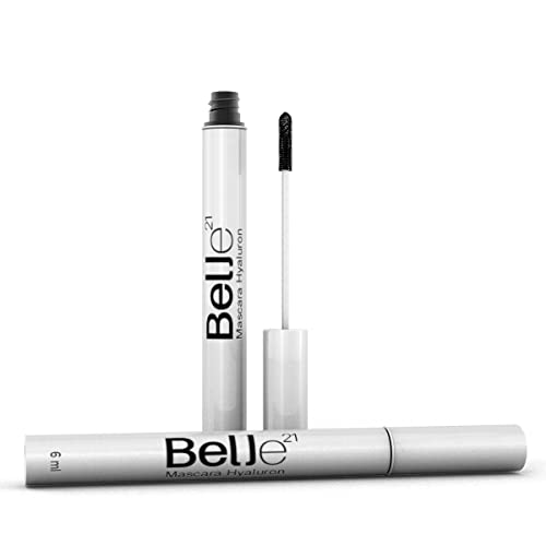 Belle21 Mascara Hyaluron für lange Wimpern - beschleunigt das Wachstum der Wimpern - hormonfrei, vegan & ohne Öl
