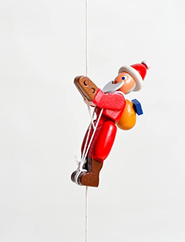 Rudolphs Schatzkiste Holzspielzeug Kletterfigur Weihnachtmann...