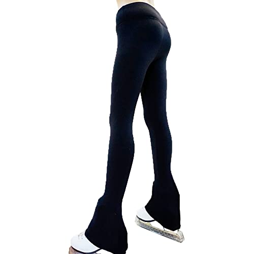 Uniqgarb Ice Skating Pants For Girls Polartec Fleece Figure Skating Leggings For Women Ugsp1 Polartec Axs #TOP3