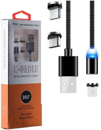 OWINGS X-40 Magnetic Charging Cable for Android Metal Braiding Magnetic Charging Cable (Compatible with Mobile Phones, Tablet, HDTV, Camcorder, DVD, TV, Oynx Multicolor, One Cable) (B08JGX3KHZ) Amazon Price History, Amazon Price Tracker