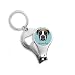 Lop-eard Boxer Dog Pet Animal Nail Nipper Ring Key Chain Bottle Opener Clipper