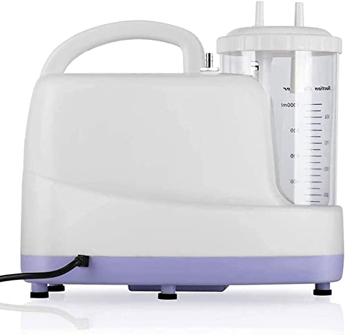 Aspiratore portatile – Dispositivo elettrico di aspirazione per catarro per uso domestico e medico, ideale per la rimozione del muco da tavolo