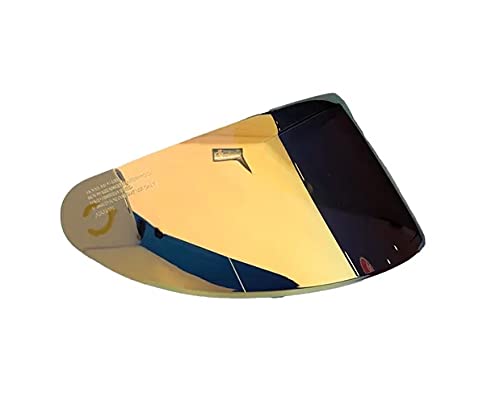 Viseira Para Capacete Axxis V18b Dourada