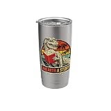 Unearth a Story Dinosaur Reading Book Dino T Rex Summer 2026 Stainless Steel Insulated Tumbler
