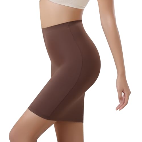 APMGONT Women Body Shaper Shaping Half Slips Underskirt Tummy Control Shaping Half Slips Body Shaper High Waist Slimming Slip Seamless Underskirt for Women