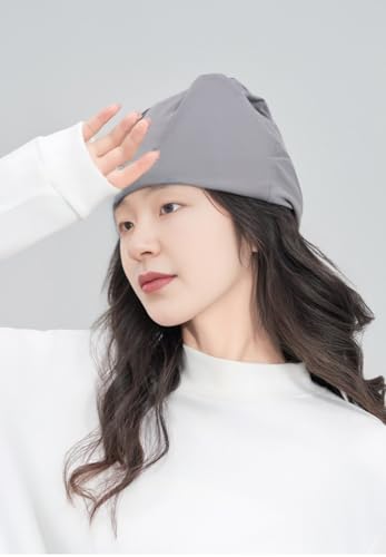 Haberry ナイトキャップ兼アイマスク ブラック