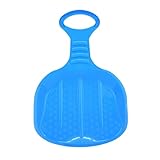 Pegciuho Kids Snow Sled Board Downhill Sled Toboggan Children Boys Girls Gift Multifunctional 33x50x5cm Sturdy Winter Sleigh Ski Board