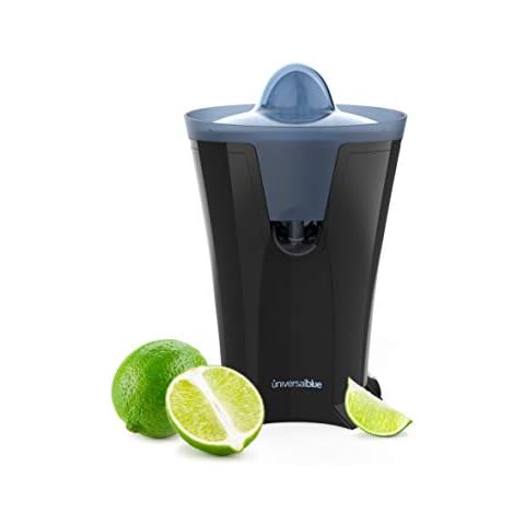 Exprimidor de Naranjas Eléctrico de Vaso UNIVERSALBLUE | 2 Filtros | 2 Conos | Sistema Antigoteo Cover