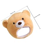 Zoom IMG-1 topperfun copricapo da orso di Zoom IMG-1 topperfun copricapo da orso di