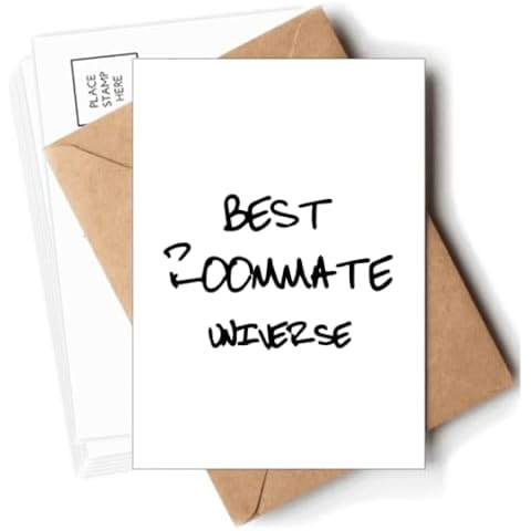 Cartes postales vierges Best Roommate Universe Cover