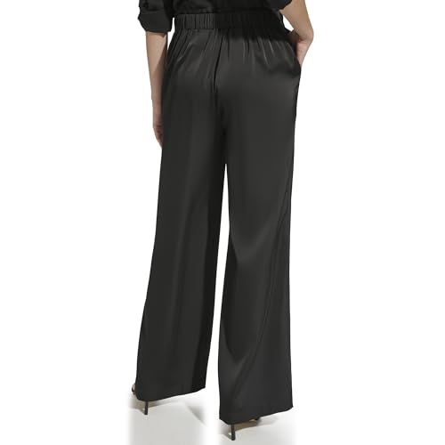 Calvin Klein Women's Wide Leg Pull on Pant3