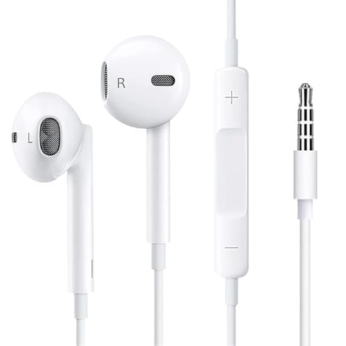 Generic Wired Earphones with Microphone, In-Ear Noise-Isolating Headphones for Smartphones, Laptops, MP3, PC, Gaming, Clear Sound Quality, Durable Cable, Compatible with All Devices Generic Wired Earphones with Microphone, In-Ear Noise-Isolating Headphones for Smartphones, Laptops, MP3, PC, Gaming, Clear Sound Quality, Durable Cable, Compatible with All Devices