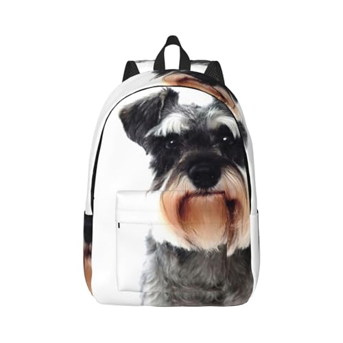 Mochila de mano para mujer y enfermeras, el regalo ideal con estampado de perro schnauzer