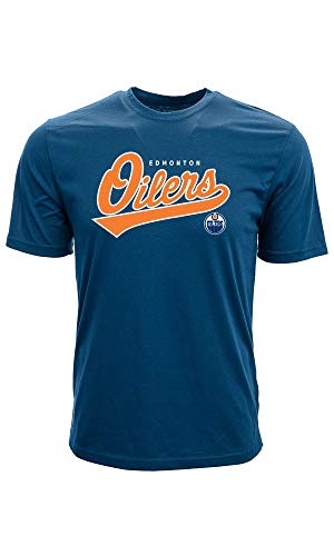 Levelwear NHL EDMONTON OILERS Tail Sweep Jock Tee T-Shirt, Größe:S