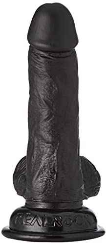 Dreamlove Real Rock 011 Dildo 100 Realístico Negro 15 Cm - 250 Gr Dreamlove Real Rock 011 Dildo 100 Realístico Negro 15 Cm - 250 Gr