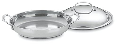 Cuisinart 725-30D Chef's Classic Stainless 12-Inch Everyday Pan with Dome Cover, Silver by Cuisinart - Image 3