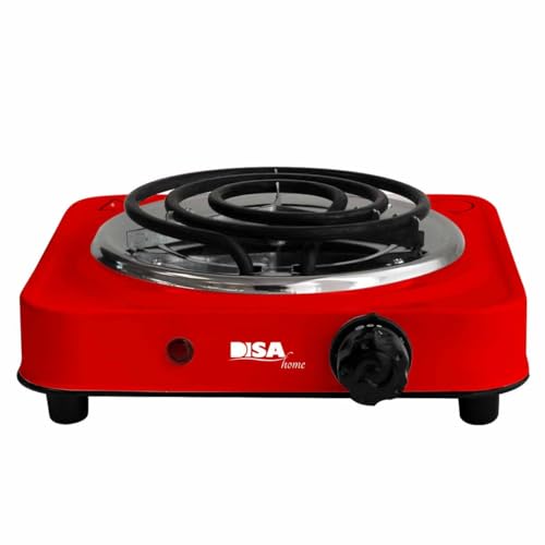 Opiniones y reviews de Parrilla Disa los preferidos por los clientes. 36 DISA HOME, Parrilla Eléctrica de Mesa, 1 Quemador (Rojo)