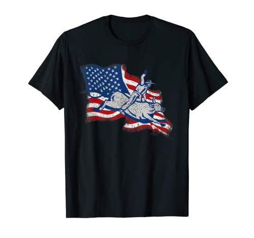 Bull Riding Rodeo Design for a Rancher T-Shirt