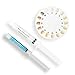 Pronto Teeth Whitening Kit with Led Light - Whiten Teeth in 10 Minutes - Teeth Whitening Light, Carbamide Peroxide Gel, Remineralization Gel - 25 Tooth Whitening Treatments