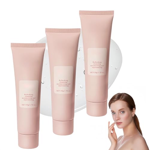 Exfoliating Gel, Exfoliating Gel Purifying Cream, Enhances Skin Elasticity, Brightens Skin Tone, Gentle for Face & Body (3PCS)
