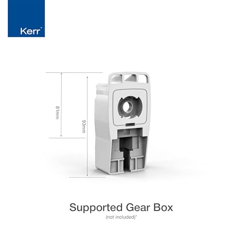 Image of Kerr Plastic Smart Motorised Curtain Motor, Tuya Zigbee, Supports One Touch, Remote, APP & Voice Control, Compatible with Alexa and Google Home, White