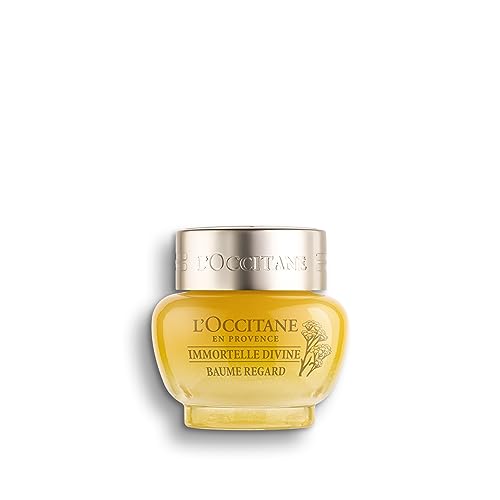 L'OCCITANE - Immortelle Divine Eye Balm - 15 ml - Smoothes and plumps wrinkles and fine lines - Made in France