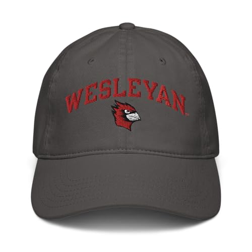 Gorra ajustable oficial Wesleyan Cardinals miniatura 2